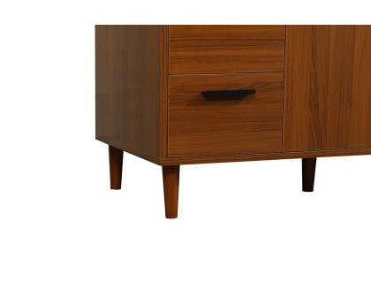 Elegant Bathroom Vanity - Teak (VF47048MTK-BS)