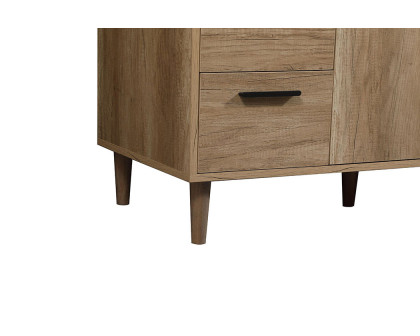 Elegant Bathroom Vanity - Natural Oak (VF47048NT-BS)