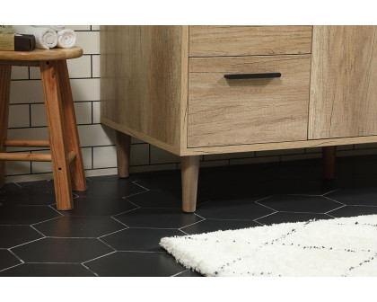 Elegant Bathroom Vanity - Natural Oak (VF47048NT-BS)