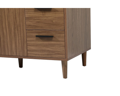 Elegant Bathroom Vanity - Walnut Brown (VF47048WB)