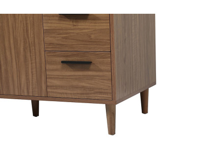 Elegant Bathroom Vanity - Walnut Brown (VF47048WB-BS)