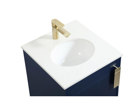 Elegant Bathroom Vanity - Blue (VF48818MBL)