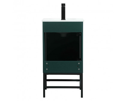 Elegant Bathroom Vanity - Green (VF48818MGN)