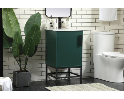 Elegant Bathroom Vanity - Green (VF48818MGN)