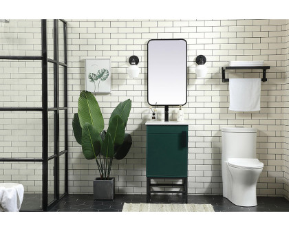 Elegant Bathroom Vanity - Green (VF48818MGN)