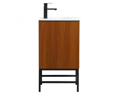 Elegant Bathroom Vanity - Teak (VF48818MTK)