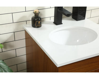 Elegant Bathroom Vanity - Teak (VF48818MTK)