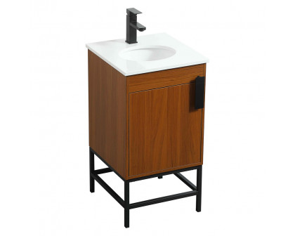 Elegant Bathroom Vanity - Teak (VF48818MTK)