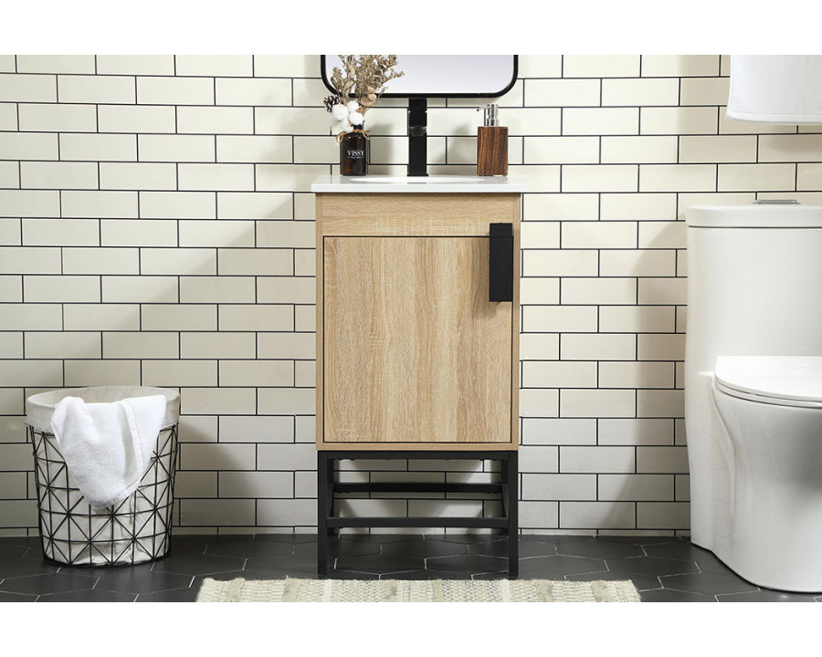 Elegant Bathroom Vanity - Mango Wood (VF48818MW)