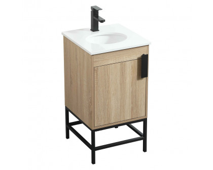 Elegant Bathroom Vanity - Mango Wood (VF48818MW)