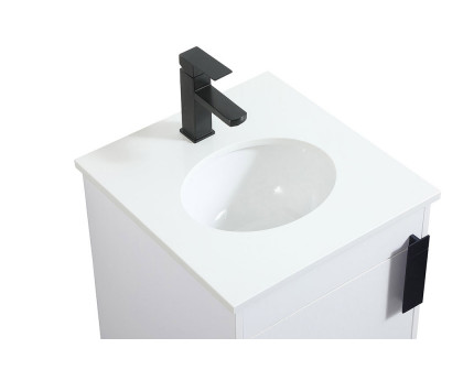 Elegant Bathroom Vanity - White (VF48818MWH)