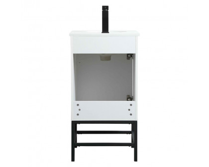 Elegant Bathroom Vanity - White (VF48818MWH)