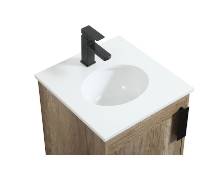 Elegant Bathroom Vanity - Natural Oak (VF48818NT)