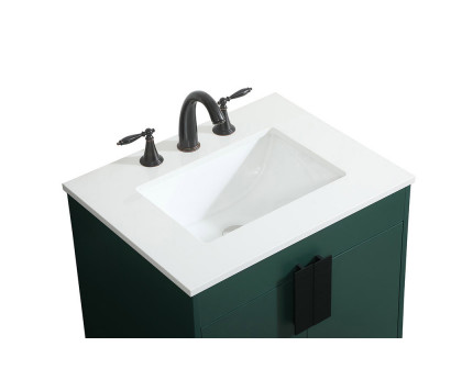 Elegant Bathroom Vanity - Green (VF48824MGN)