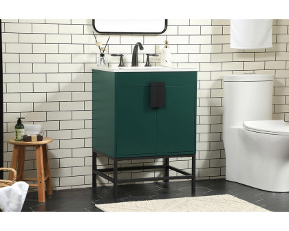 Elegant Bathroom Vanity - Green (VF48824MGN)