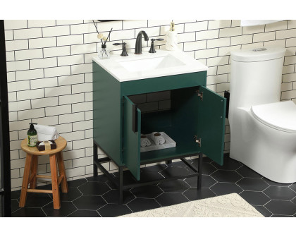 Elegant Bathroom Vanity - Green (VF48824MGN)