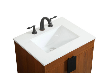 Elegant Bathroom Vanity - Teak (VF48824MTK)