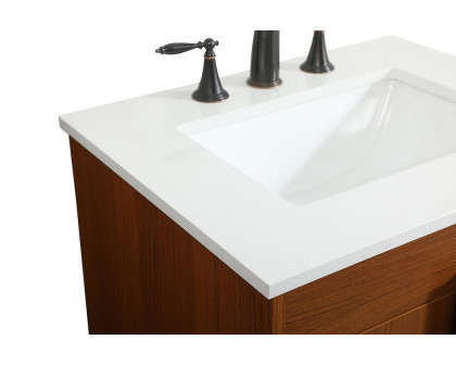 Elegant Bathroom Vanity - Teak (VF48824MTK)