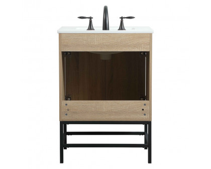 Elegant Bathroom Vanity - Mango Wood (VF48824MW)