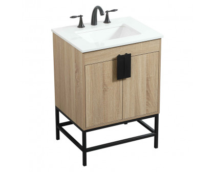 Elegant Bathroom Vanity - Mango Wood (VF48824MW)