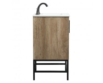 Elegant Bathroom Vanity - Natural Oak (VF48824NT)