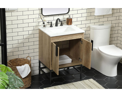 Elegant Bathroom Vanity - Natural Oak (VF48824NT)