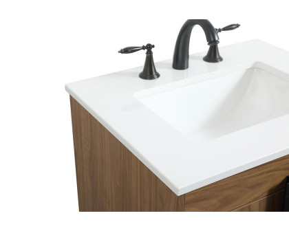 Elegant Bathroom Vanity - Walnut Brown (VF48824WB)