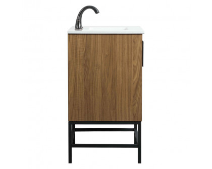 Elegant Bathroom Vanity - Walnut Brown (VF48824WB)