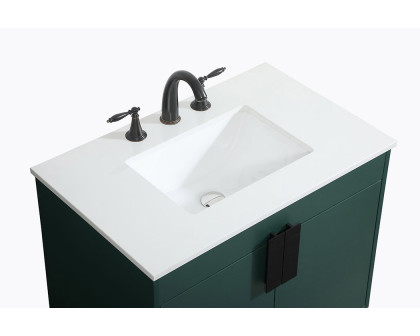 Elegant Bathroom Vanity - Green (VF48830MGN)