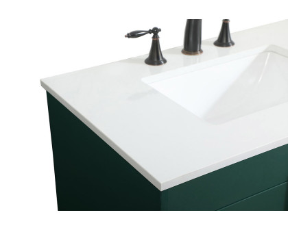 Elegant Bathroom Vanity - Green (VF48830MGN)