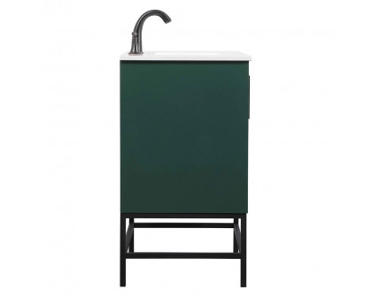 Elegant Bathroom Vanity - Green (VF48830MGN)