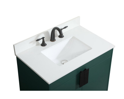 Elegant Bathroom Vanity - Green (VF48830MGN-BS)