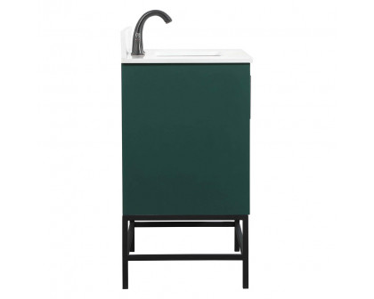 Elegant Bathroom Vanity - Green (VF48830MGN-BS)