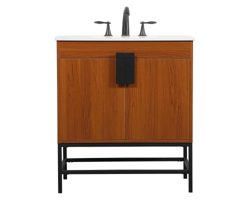 Elegant Bathroom Vanity - Teak (VF48830MTK)