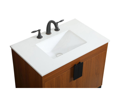 Elegant Bathroom Vanity - Teak (VF48830MTK)