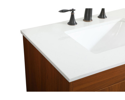 Elegant Bathroom Vanity - Teak (VF48830MTK)