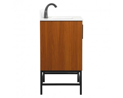 Elegant Bathroom Vanity - Teak (VF48830MTK-BS)