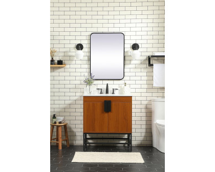 Elegant Bathroom Vanity - Teak (VF48830MTK-BS)