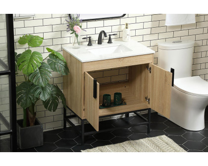 Elegant Bathroom Vanity - Mango Wood (VF48830MW)