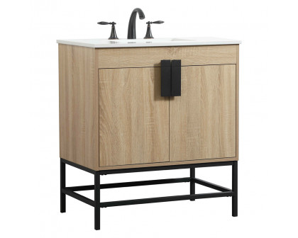 Elegant Bathroom Vanity - Mango Wood (VF48830MW)