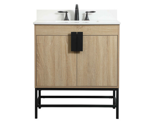 Elegant Bathroom Vanity - Mango Wood (VF48830MW-BS)