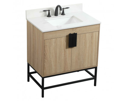 Elegant Bathroom Vanity - Mango Wood (VF48830MW-BS)