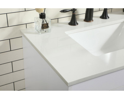 Elegant Bathroom Vanity - White (VF48830MWH)