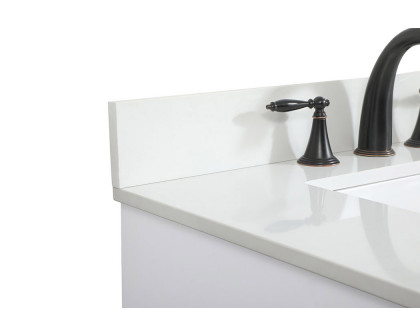 Elegant Bathroom Vanity - White (VF48830MWH-BS)