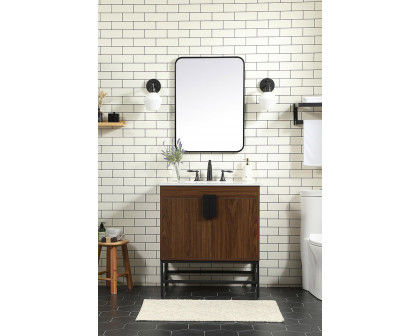 Elegant Bathroom Vanity - Walnut (VF48830MWT)