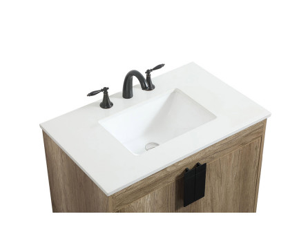 Elegant Bathroom Vanity - Natural Oak (VF48830NT)