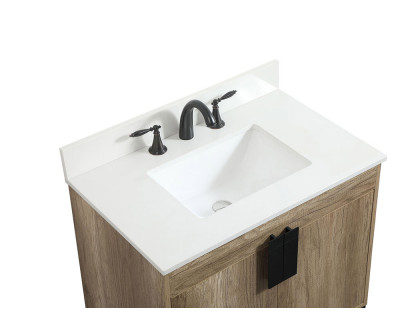 Elegant Bathroom Vanity - Natural Oak (VF48830NT-BS)