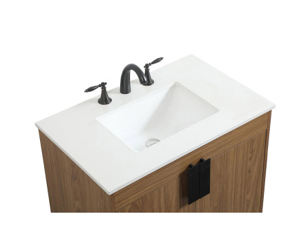 Elegant Bathroom Vanity - Walnut Brown (VF48830WB)