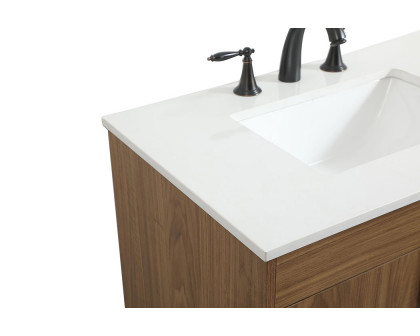 Elegant Bathroom Vanity - Walnut Brown (VF48830WB)