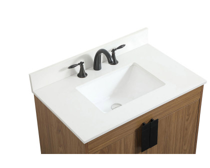 Elegant Bathroom Vanity - Walnut Brown (VF48830WB-BS)